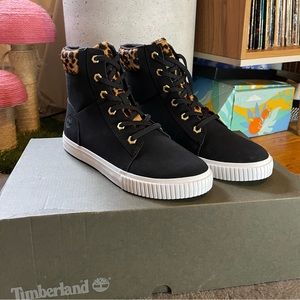 Timberland Skyla Bay Bootie in Leopard - Size 8